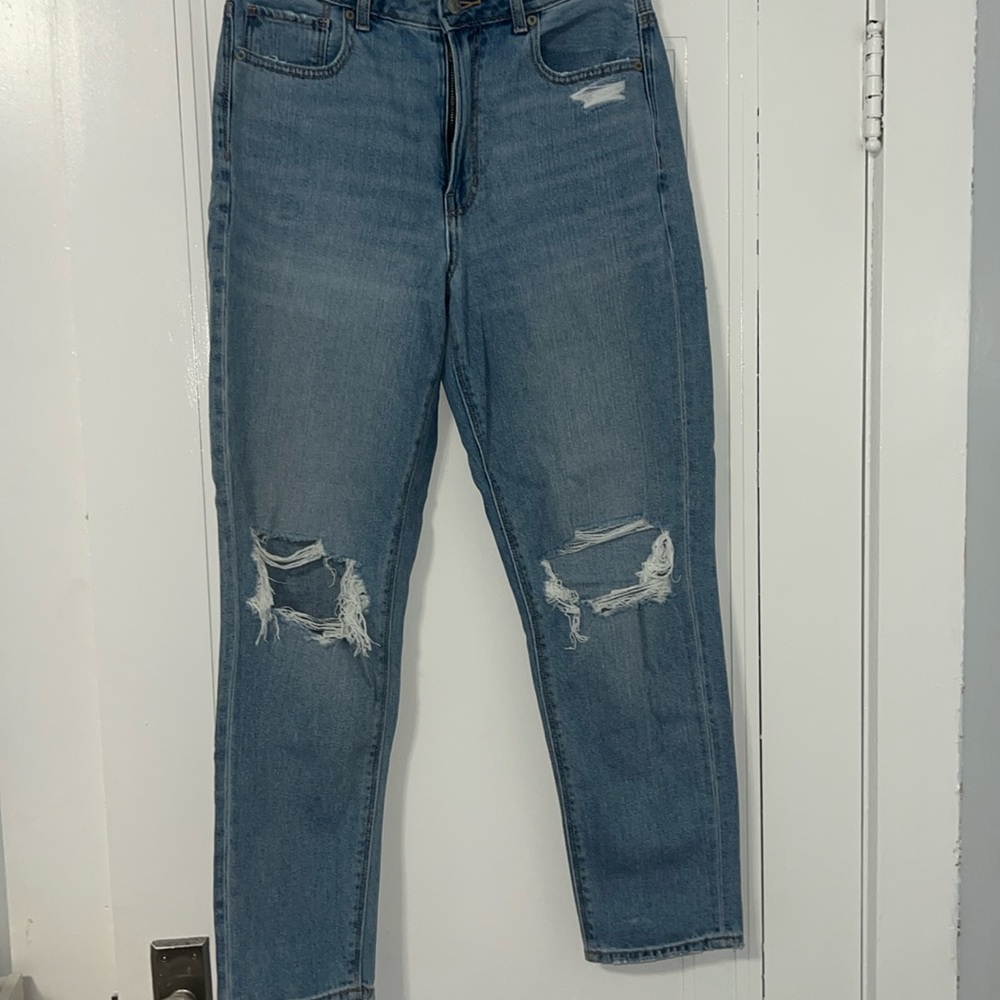 American Eagle High Rise Mom Jeans